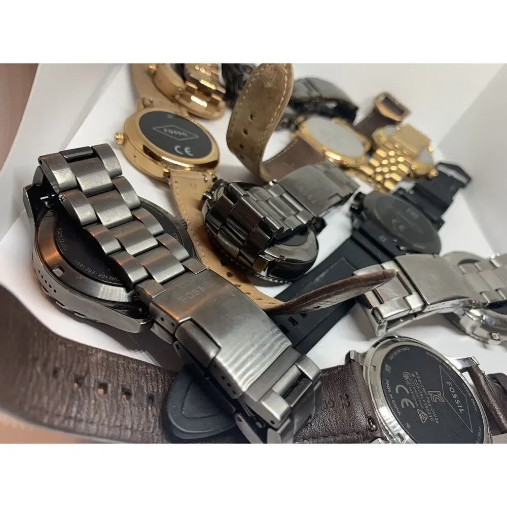 Fossil Gen 3 Watch Lot Of 10 Watches Please Read Description